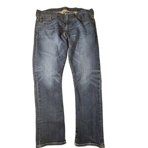 Vintage Polo‎ Ralph Lauren Jeans Mens 38x32 Blue Straight Leg Stretch Denim Y2K